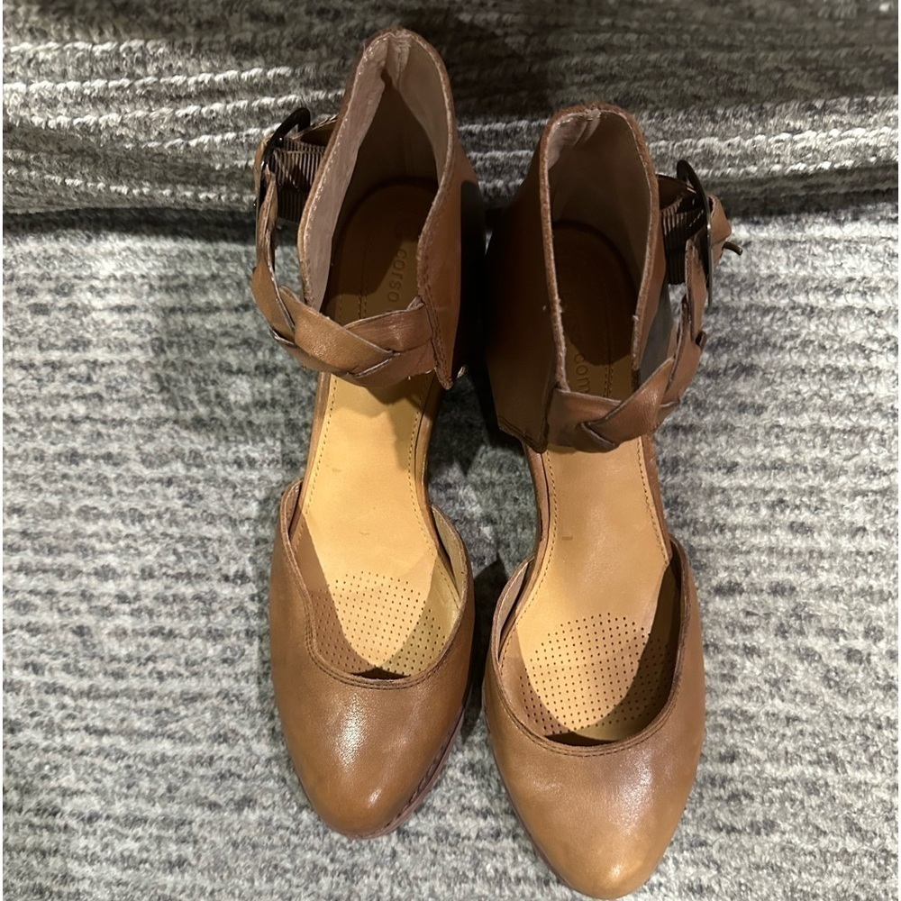 Corso Como camel leather sandals - Picture 2 of 8